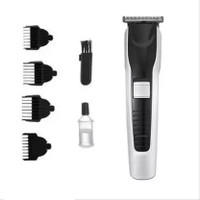 Life Friends Shaving Machine Mini for Men Rechargable Face Shaving Trimmer 60 min  Runtime 4 Length Settings(Silver)
