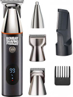 BOMBAY SHAVING COMPANY 11-in-1 full body trimmer Fully Waterproof Trimmer 90 min  Runtime 3 Length Settings(Black)