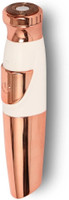 Painless Facial Hair Removal for Women Flawless Waterproof Facial Hair Remover Trimmer for Peach Fuzz Fine Hair Face, Lip,Chin,Cheek Body Groomer 40 min  Runtime 1 Length Settings(Pink, White)