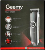 Geemy GM 6050 Fully Waterproof Trimmer 120 min  Runtime 2 Length Settings(Multicolor)