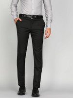 Raymond Slim Fit Men Black Trousers