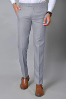 El Cielo Regular Fit Men Grey Trousers
