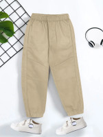 Trampoline Relaxed Boys Beige Trousers