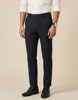 PETER ENGLAND Slim Fit Men Black Trousers