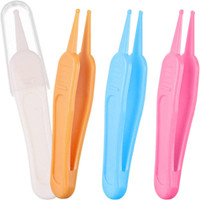 Niralasa 4 Pieces Nose Cleaning Tweezers Safe and Effective Clip Care Ear Nose Clean Tool