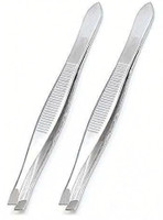 Top Select Straight and Plucker Tweezer (5-inch) - Set of 2