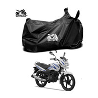 Oroma Two Wheeler Cover for TVS(Sport, Black)