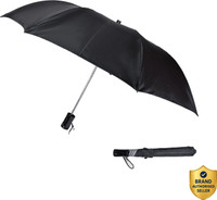 Flipkart SmartBuy 2 fold Auto Open Polyester Umbrella(Black)