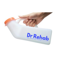 Dr Rehab Urine Pot(1000 ml White, Orange)