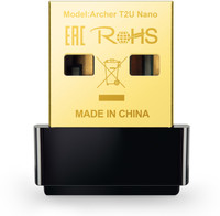 TP-Link Archer T2U Nano 600 Mbps Wireless USB Adapter Dual Band(Black)