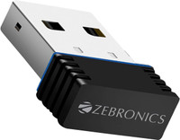 ZEBRONICS USB WIFI Dongal ZEB-USB150WFI USB Adapter(Black)