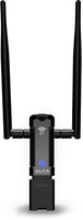 comueed ac & A, B, G, N USB Adapter(Black)