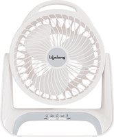 Lifelong Lifelong Personal Table Fan with LED Light (White) LLSCUDF003 USB Fan(White)
