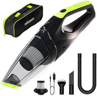 Roboson VC201 Hand-held Vacuum Cleaner(Neon green and Black)