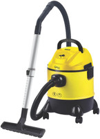 Inalsa Micro WD21 Wet & Dry Vacuum Cleaner Wet & Dry Vacuum Cleaner with 2 in 1 Mopping and Vacuum(Yellow/Black)