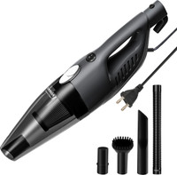 Inalsa Dura Clean Hand-held Vacuum Cleaner with Reusable Dust Bag(Grey)