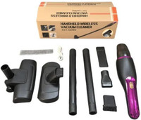 SHOPOGENIX Cordless Floor & Sofa Cleaner | Detachable Handheld Vacuum | Bagless Operation Cordless Vacuum Cleaner(Red + Black)