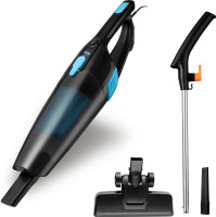 KENT Dash Vacuum Cleaner | 600W |Cyclone5 Technology and HEPA Filter| Bagless Design Hand-held Vacuum Cleaner(Black, Blue)