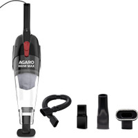 AGARO Regal Hand-held Vacuum Cleaner Dry Vacuuming, 6.5 kPa Suction Power, Lightweight(Black)