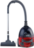 AGARO Primo Bagless Vacuum Cleaner, 1400Watts, Dry Vacuuming, 24 kPa Suction power, Bagless Dry Vacuum Cleaner with Reusable Dust Bag(Grey & Red)