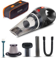 AGARO CV1077, Portable, Handheld,12V DC /106W, 4.5KPA Power Socket, 14.7ft Long Cord Car Vacuum Cleaner(Black)