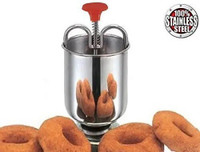 Hariom Sales DONUT MAKER FOR PERFECTLY SHAPED AND CRISPY VADA MAKER Vada Maker