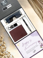 SEMBLE KAZUAL Wallet, Keychain, Pen, Greeting Card, Gift Box Gift Set