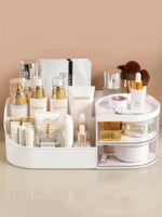 Suprita Cosmetic Makeup Jewellery Stationery Vanity Organizer Drawer Storage Box Makeup Box, Desk Organiser, Stationary Organiser Vanity Box(White)