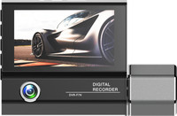 XOVO car 1080P Triple Lens HD 3" DVR Rearview Video Dash Cam Recorder G-Sensor 3.3 Sports & Action Camera(Black)