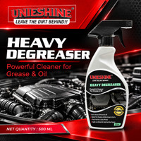 UNIESHINE Heavy Degreaser | Ready to Use | Alloy & Metal Cleaner | Oil & Grime Remover Engine Cleaner(500 ml)