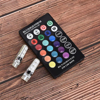 AutoPowerz Multicolor Remote Control Parking Bulb Parking Light Car, Motorbike, Truck LED (9 V, 5 W)(Universal For Bike, Universal For Car, Pack of 2)