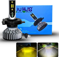 AutoPowerz LIU HJG AC/DC Yellow/White 35W Led Headlight Bulb Headlight Motorbike, Car LED (12 V, 35 W)(Universal For Bike, Universal For Car, Pack of 1)