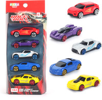 frendo Metal Die Cast 1:64 Pk Of 5 (Lu.Hw.Bu.Nz.Po959)(Multicolors, Red)