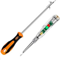 gadgetschroma Car Tyre Stone Remover Tool with Electrical Voltage Tester(Built-in Screwdriver) Vehicle Tool Kit