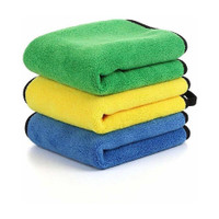 VRT Microfiber Vehicle Washing  Cloth(Pack Of 3, 600 GSM)