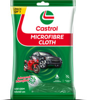 Castrol Microfiber Vehicle Washing  Cloth(Pack Of 1, 400 GSM)