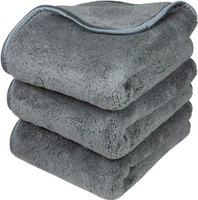 Auto Hub Microfiber Vehicle Washing  Cloth(Pack Of 3, 600 GSM)