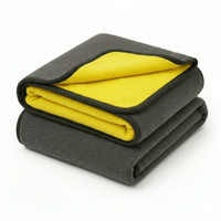 Ultra Micro Microfiber Vehicle Washing  Cloth(Pack Of 2, 500 GSM)