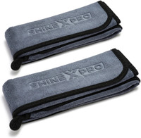 ShineXPro Microfiber Vehicle Washing  Cloth(Pack Of 2, 500 GSM)
