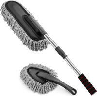 HOFAEL Microfiber Vehicle Washing  Duster(Pack Of 2, 800 GSM)