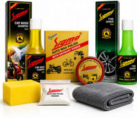 Sigma cares Sigma Car Wash Shampoo (125ml), Sigma Tyre Shiner (125ml), Sigma Auto Wax Polish Combo
