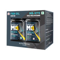 MUSCLEBLAZE MB- Vite & Fish Oil 1000mg Combo Pack(2 x 60 Tablets)