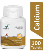 VESTlGE Calcium 100 Tablets (for joint pains & bone health )(100 Tablets)