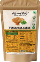 Oils and Herbs Fenugreek Seeds 100g Whole Methi Dana for Cooking, Digestion & Hair Care(100 g)