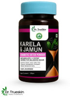 Dr. Trueskin Karela Jamun Powder for Digestive Relief and Health NGM(100 g)