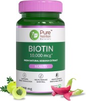 Pure Nutrition Biotin Plus | For Hair Growth and Skin & Nail Health(60 Tablets)