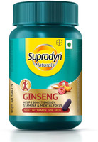 Supradyn Naturals Ginseng Multivitamin For Men For Energy, Stamina and Mental Focus(60 Tablets)