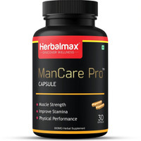 Herbal max ManCare Pro for Strength, Energy & Performance -Veggie Capsules (Pack Of 1)(30 No)