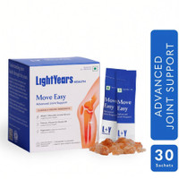 LightYears Move Easy | Advanced Joint Relief | Clinically Proven Ingredients with Boswellia(30 No)
