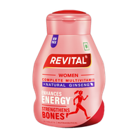Revital H Women with 22 Multivitamins & Minerals such as Calcium, Iron, Biotin(60 Capsules)